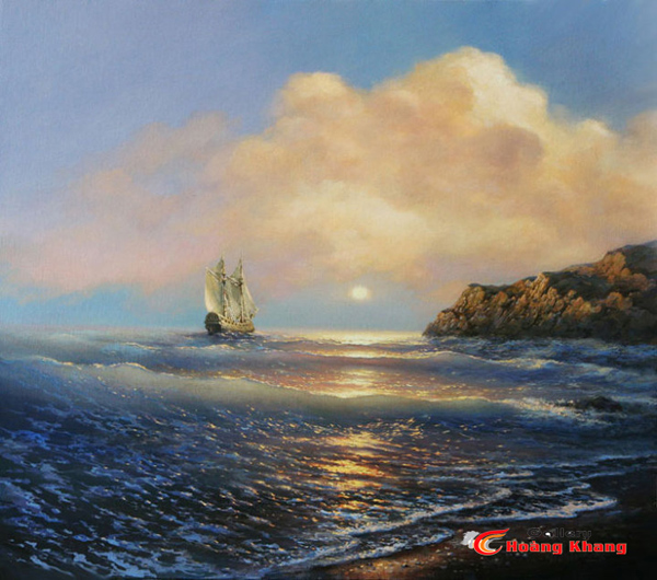 Tranh Thuyền Bườm